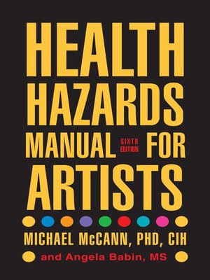 cover image of Health Hazards Manual for Artists